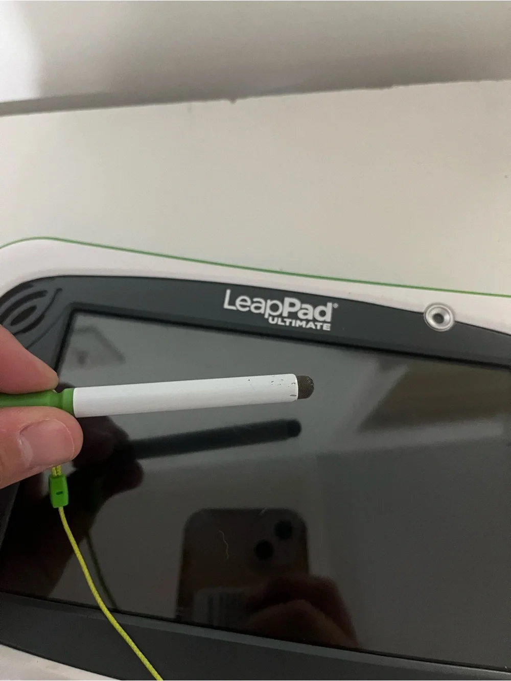 LeapPad Ultimate Kids Tablet - White & Green TESTED/WORKS